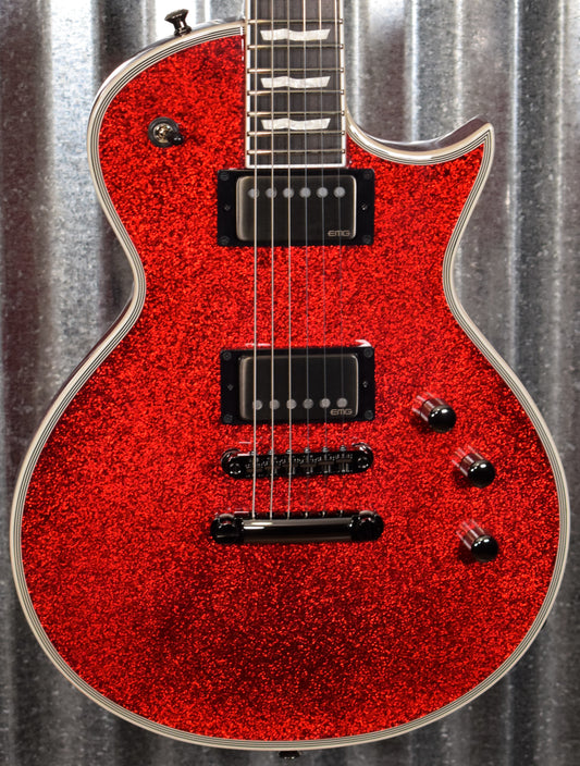 ESP E-II Eclipse DB Red Sparkle EMG Guitar & Case EIIECDBRSP Japan #ES3517193