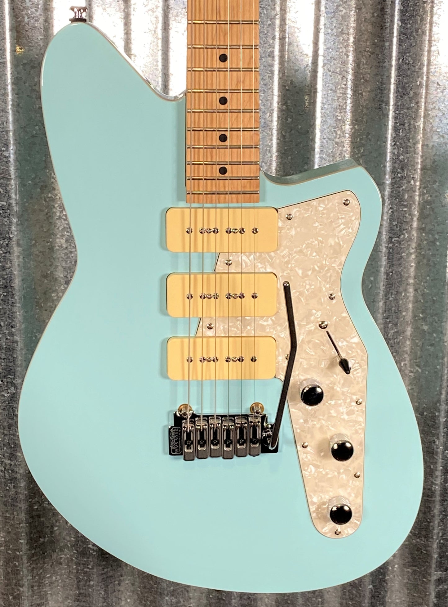Reverend Guitars Jetstream 390 Chronic Blue Guitar #0212