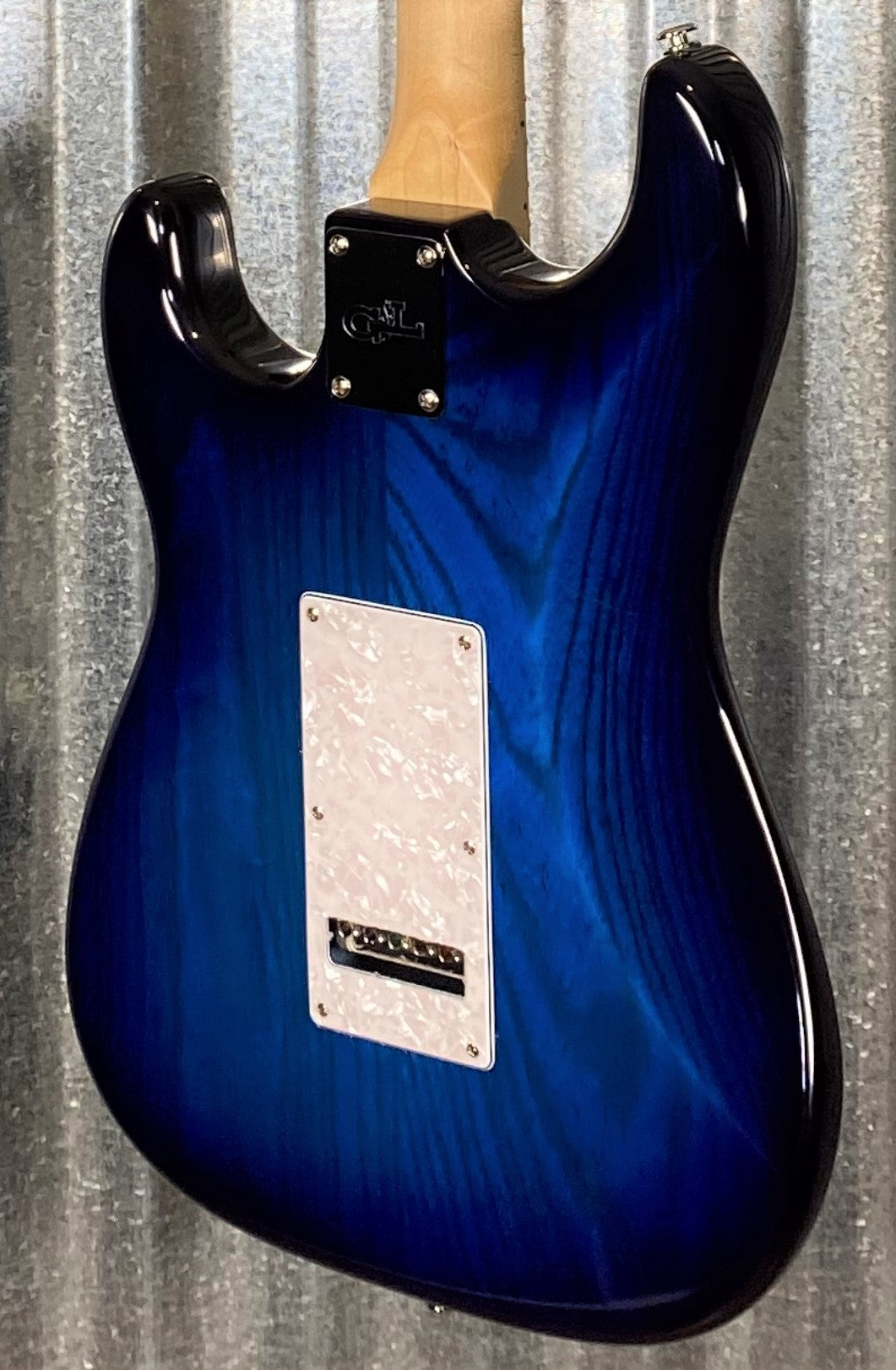 G&L USA Fullerton Deluxe S-500 Blueburst Guitar & Bag S500 #2135