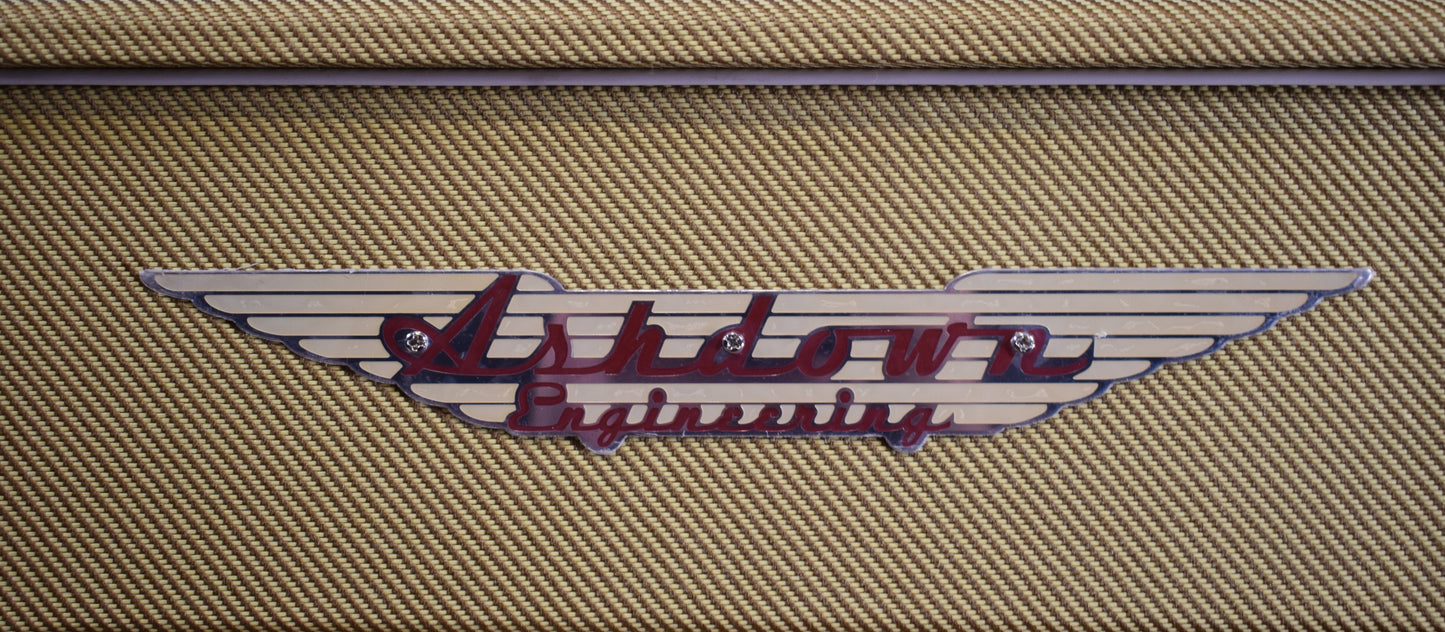 Ashdown Engineering 20th Anniversary Ltd Ed CTM-30 Tweed 30 Watt All Tube Bass Head Amplifier Demo