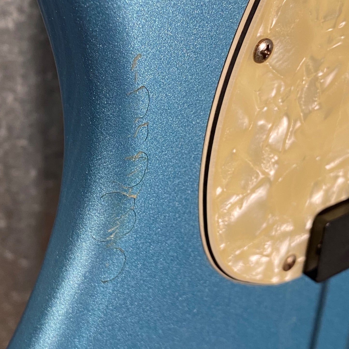 Fender MIM 1994 Stu Hamm Urge Standard Active Medium Scale 4 String Bass Lake Placid Blue #3157 Used