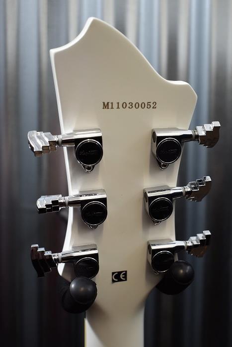 Hagstrom Super Swede SUSWE-WHT White Electric Guitar & Gig Bag #0052