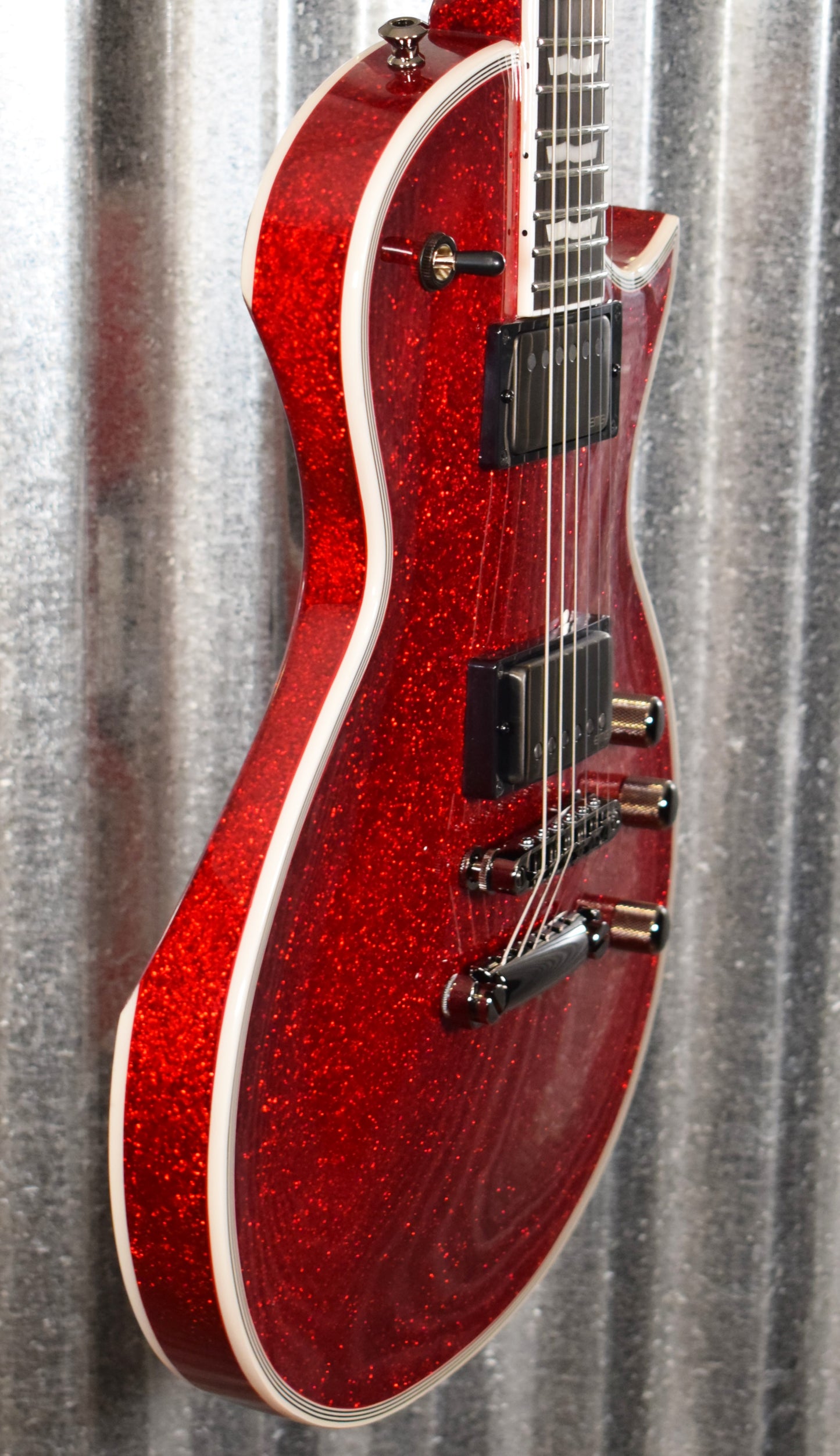 ESP E-II Eclipse DB Red Sparkle EMG Guitar & Case EIIECDBRSP Japan #ES4517193