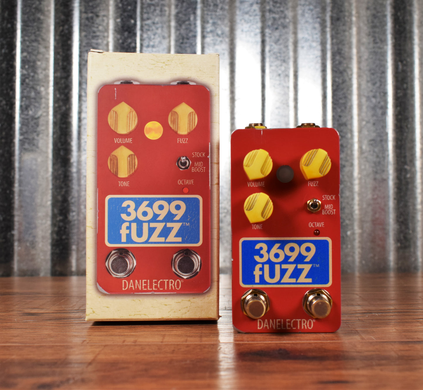 Danelectro TF-1 3699 Fuzz & Octaver Reissue Guitar Effect Pedal