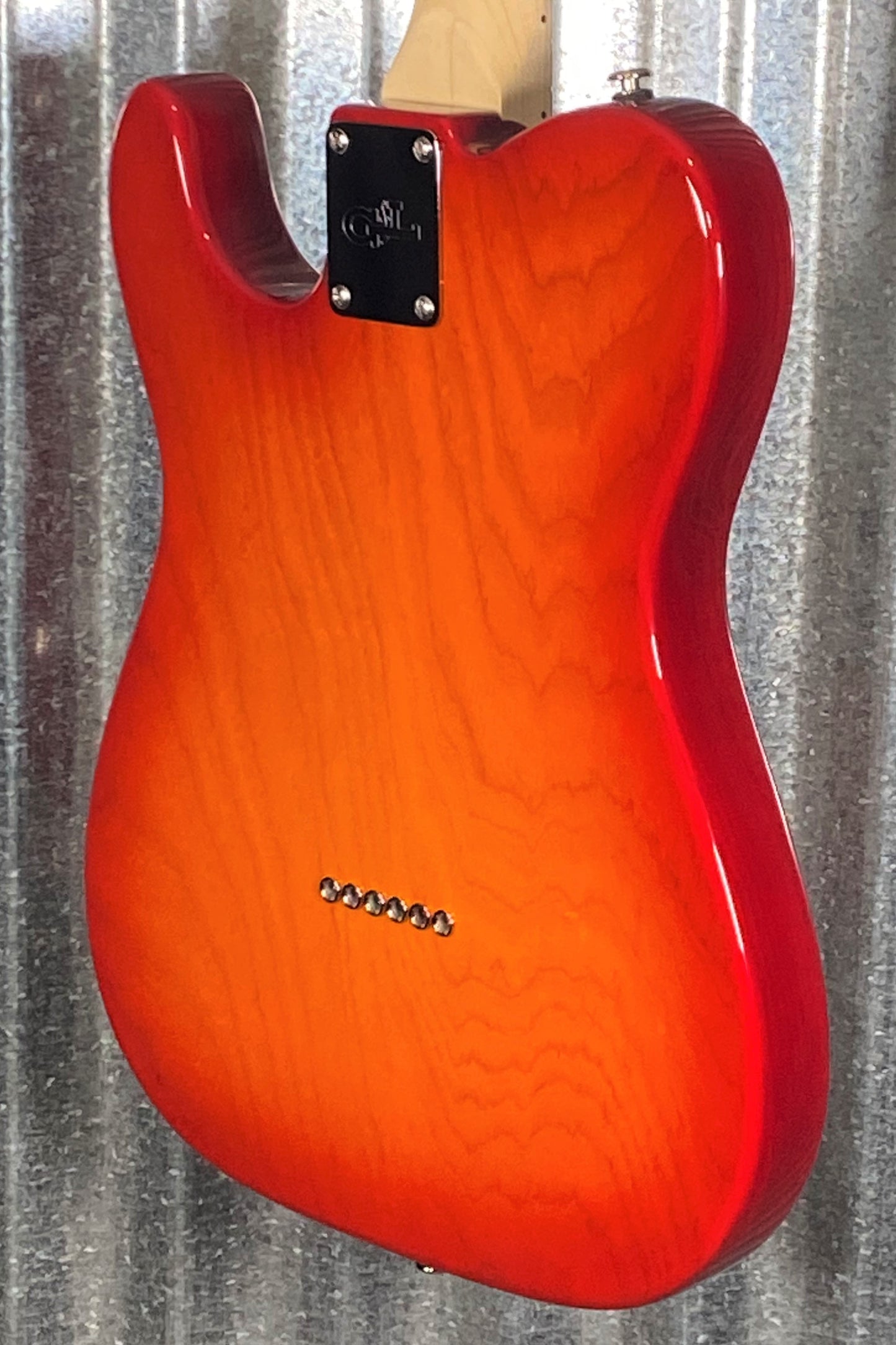 G&L USA ASAT Classic S Cherryburst Guitar & Case #7171