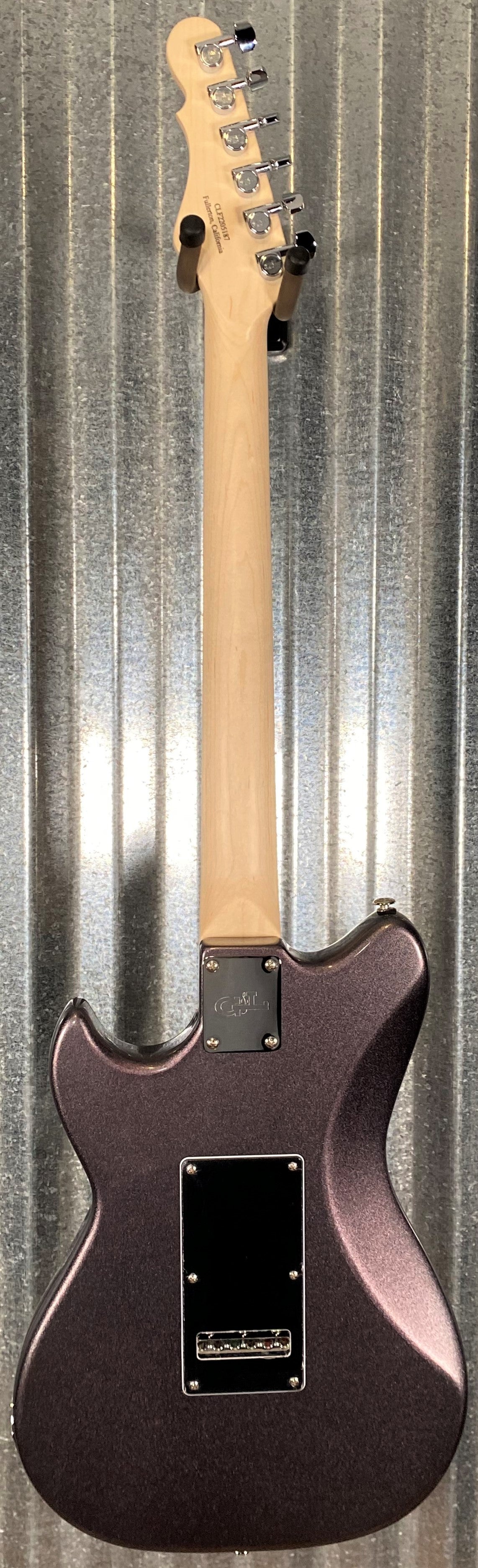 G&L USA Fallout Graphite Metallic Guitar & Case #5187