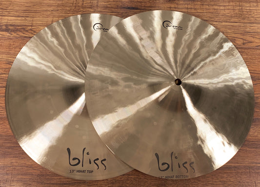 Dream Cymbals BHH13 Bliss Hand Forged & Hammered 13" Hi Hat Set Demo