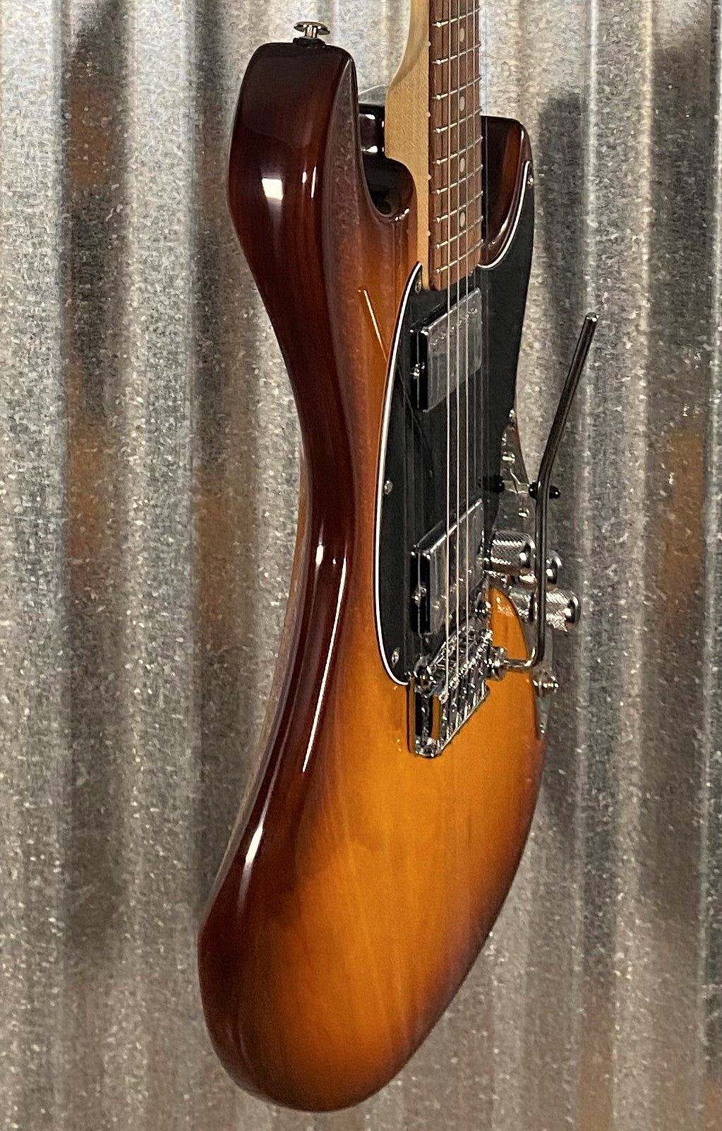 G&L USA Fullerton Deluxe Skyhawk HH Old School Tobacco Sunburst Guitar & Bag #9106