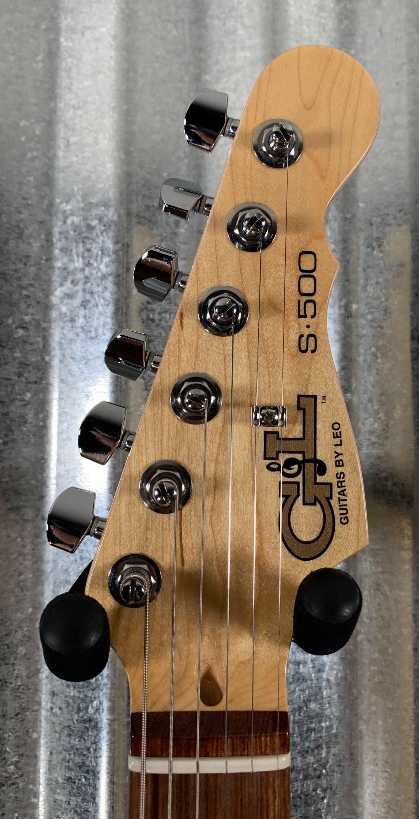 G&L Guitars USA Fullerton Deluxe S-500 Blueburst Guitar & Case 2019 #5030
