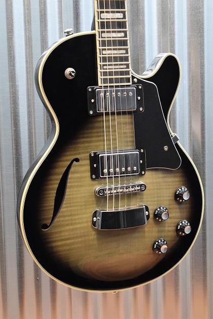 Hagstrom Super Swede F SUSWEF-CBB Cosmic Black Semi Hollow Guitar & Bag #846