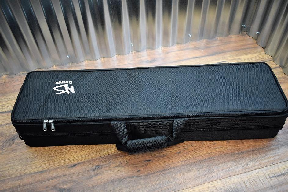 NS Design NXT 4 String Electric Violin Flame Amber Burst Finish & Case #1349