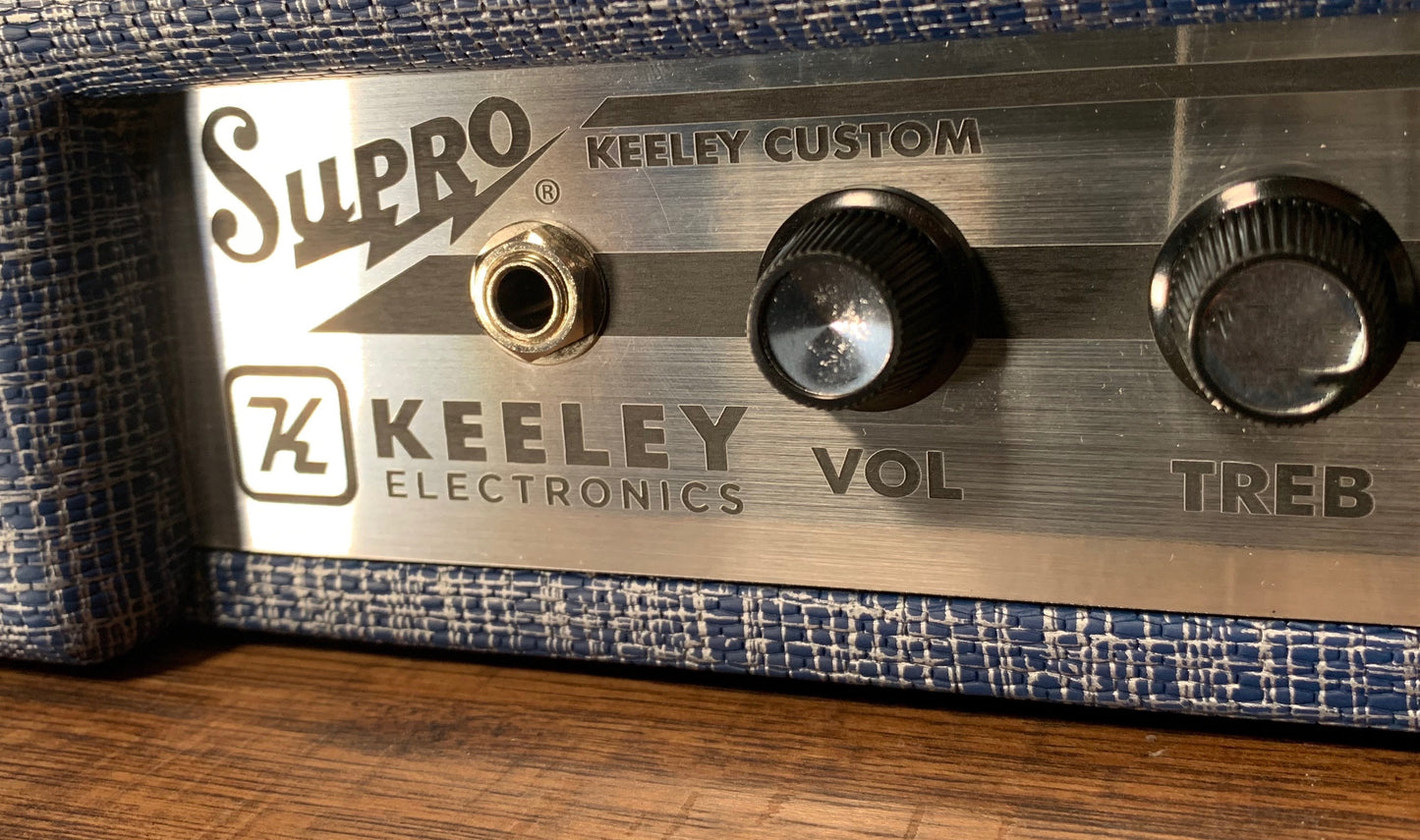 Supro 1970RK Keeley Custom 10" 25 Watt All Tube Guitar Amplifier Combo