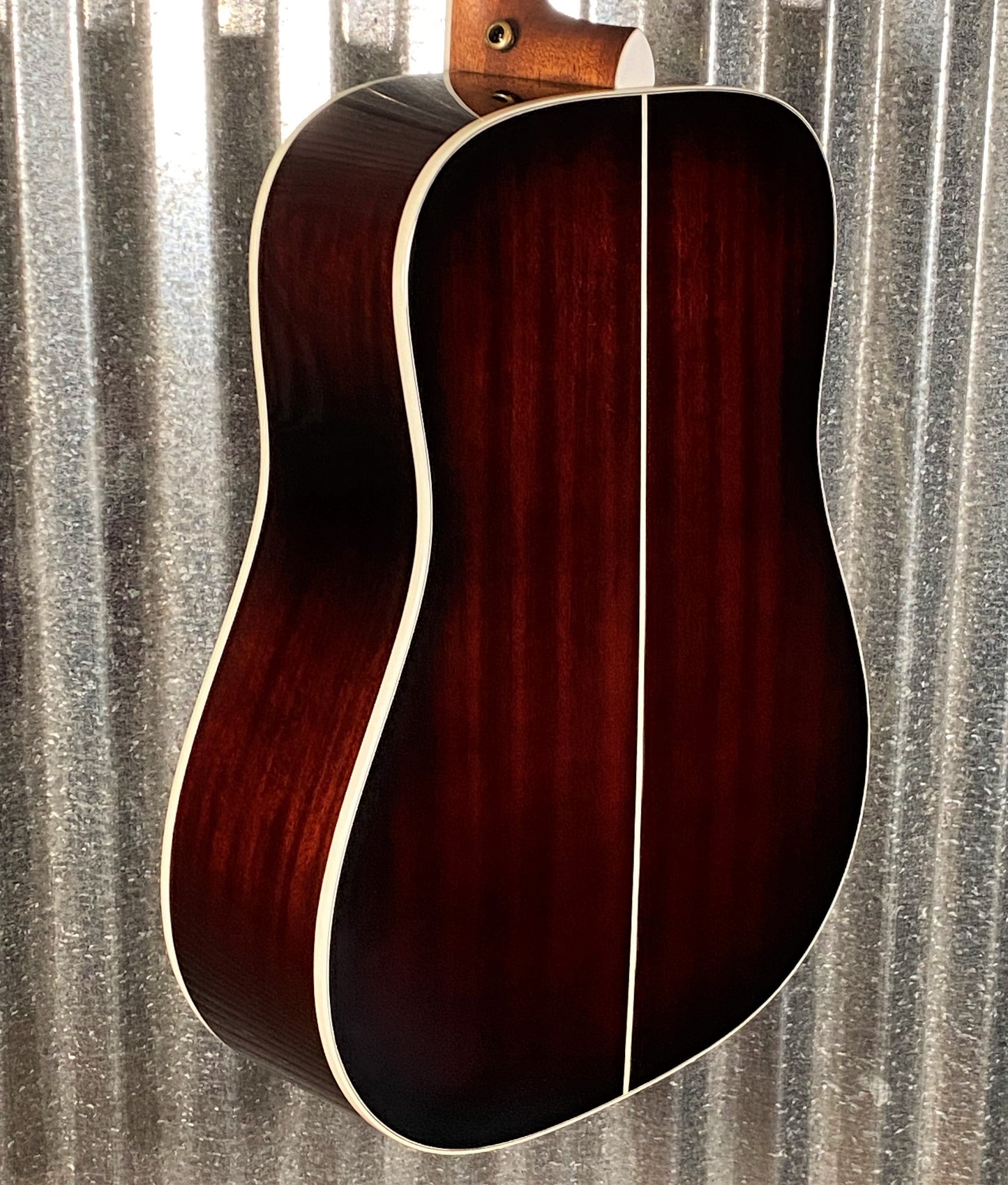 D'Angelico Premier Lexington Dreadnought E Trans Black Cherry Acoustic Electric Guitar #4657