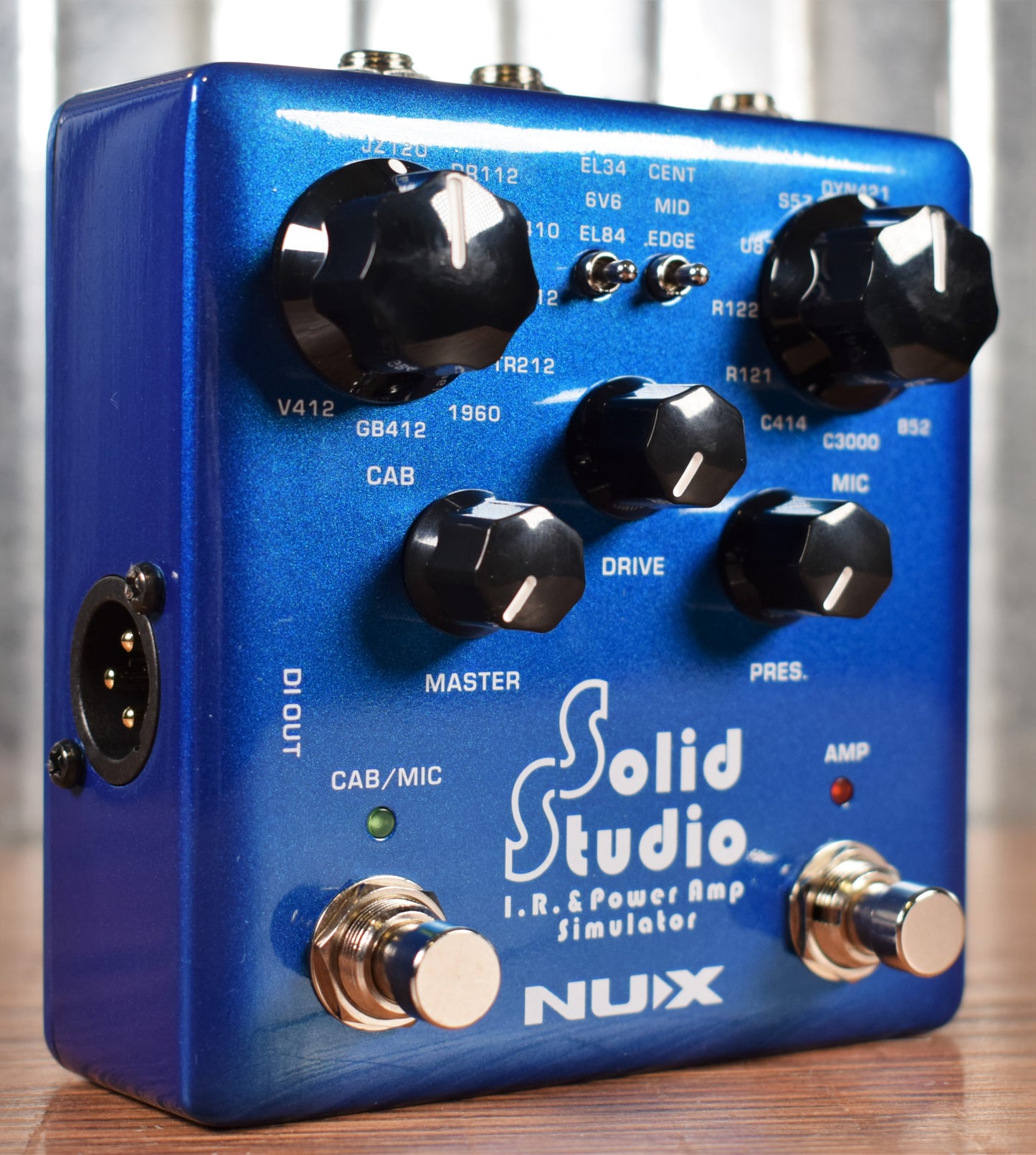 NUX NSS-5 Solid Studio IR Loader Cabinet & Power Amp Simulator Guitar Effect Pedal