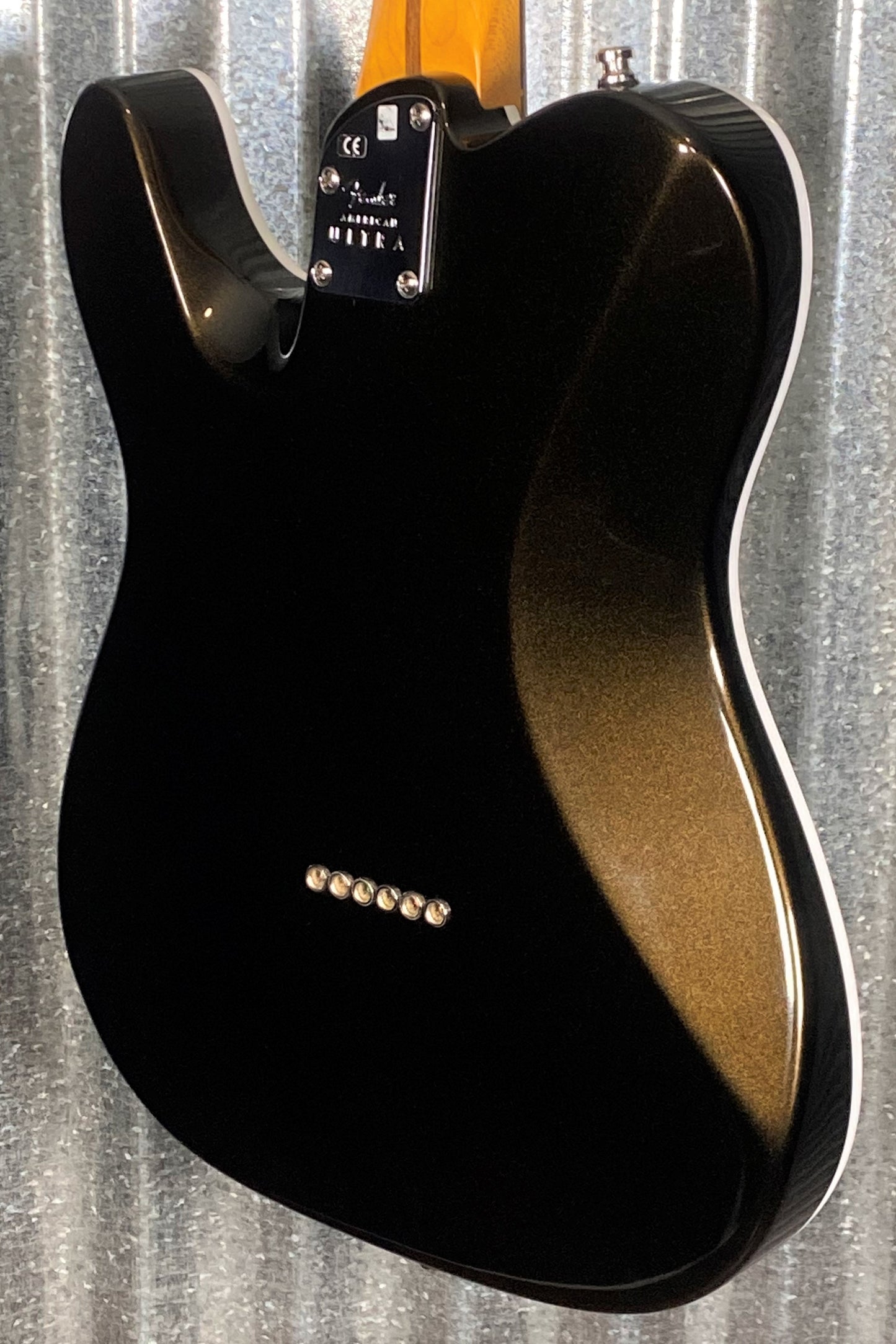 Fender USA 2021 American Ultra Telecaster Texas Tea Guitar & Case #7488 Used
