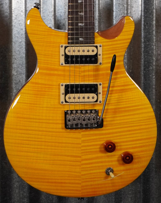 PRS Paul Reed Smith SE Santana Yellow Guitar & Bag #5685