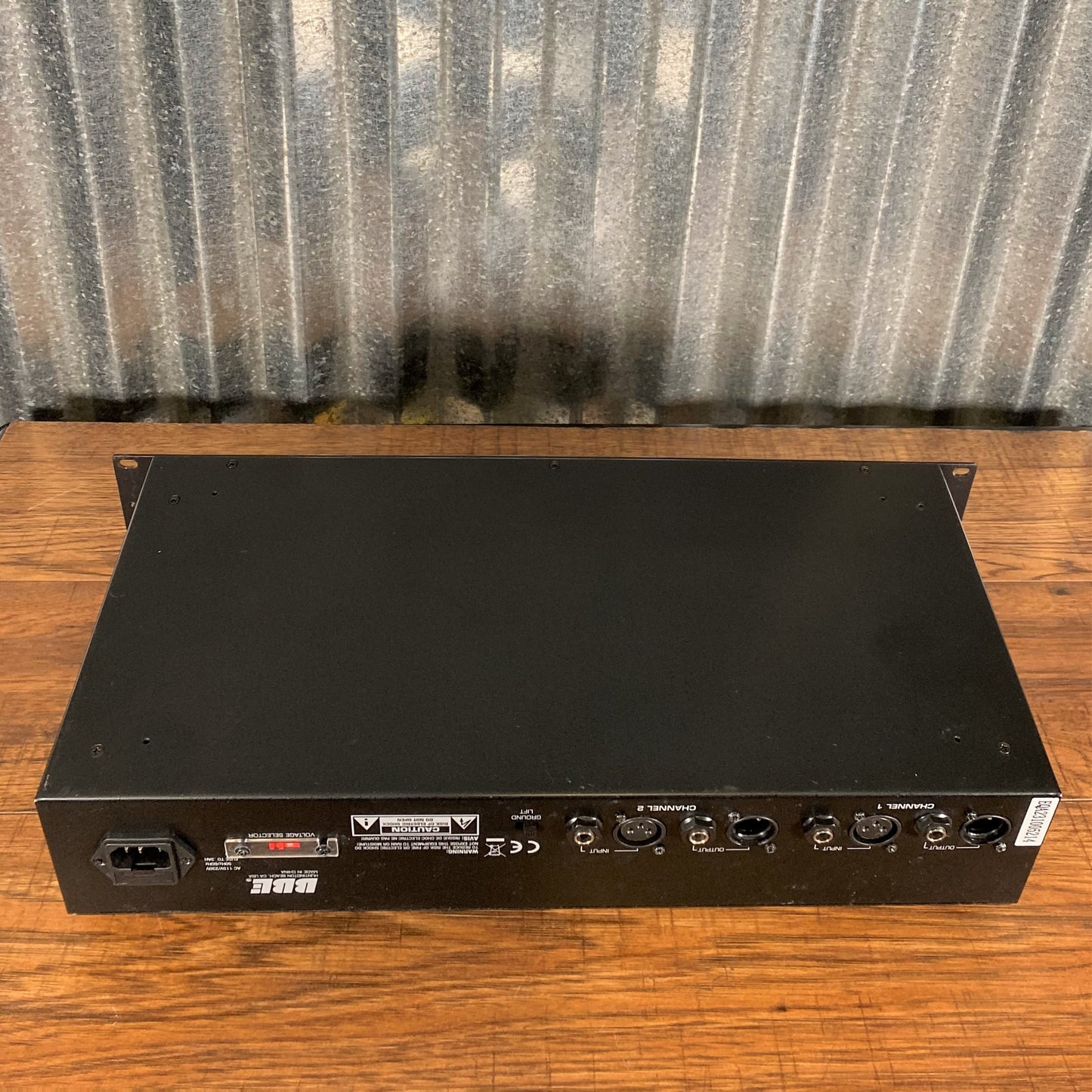 BBE Sound EQA-231 Dual 31 Band EQ Hi Low Pass Equalizer Used
