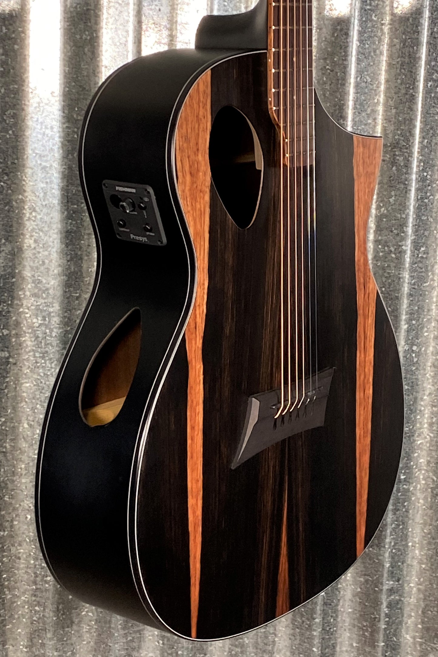 Michael Kelly MKFESJESFX Forte Port Exotic Java Ebony Acoustic Electric Guitar #0035