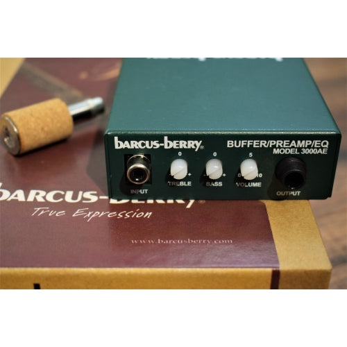 Barcus Berry 6100 Flute Electret Microphone & Preamp Used