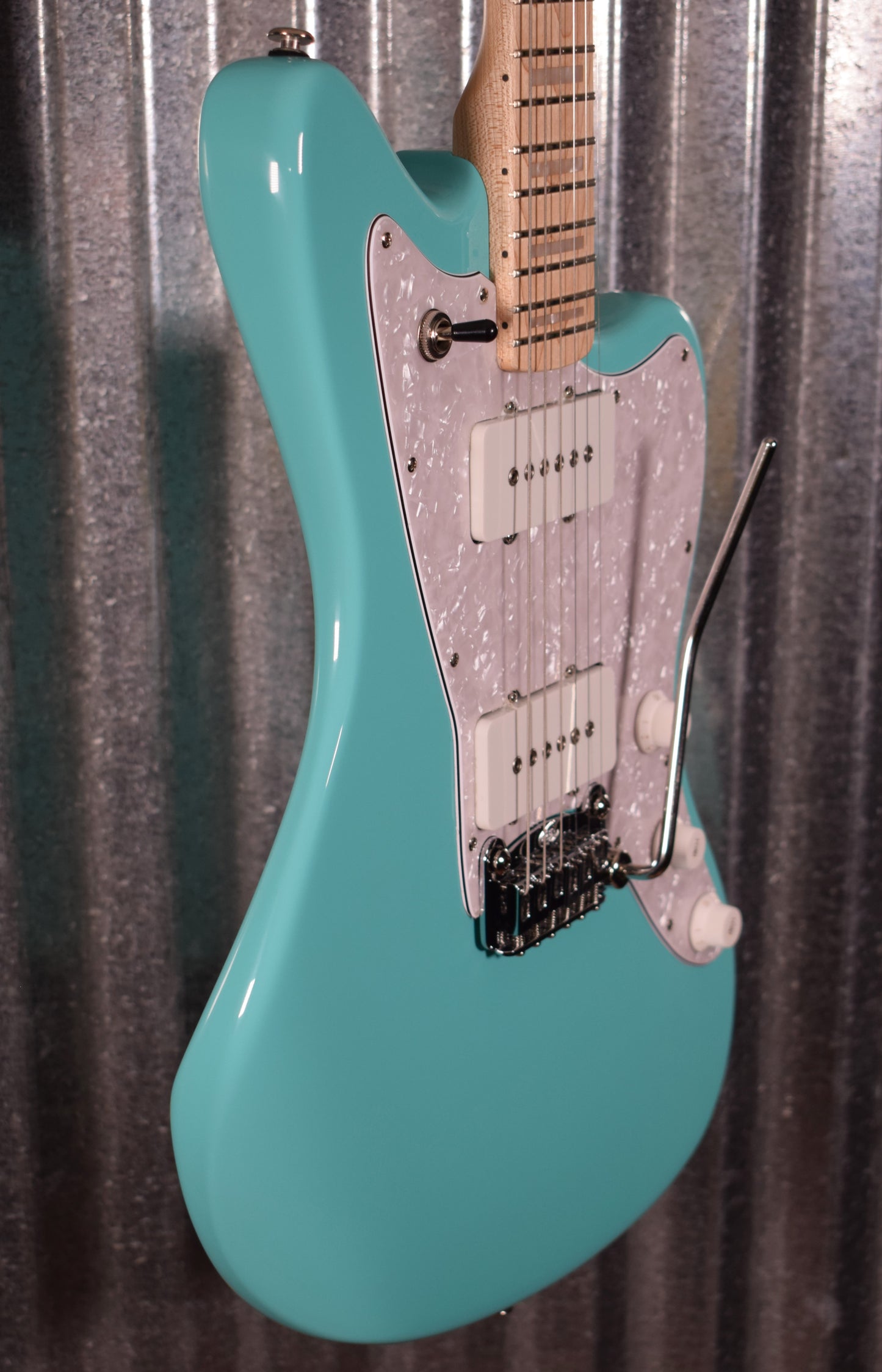G&L USA Doheny Turquoise Maple Satin Neck Guitar & Case #5333