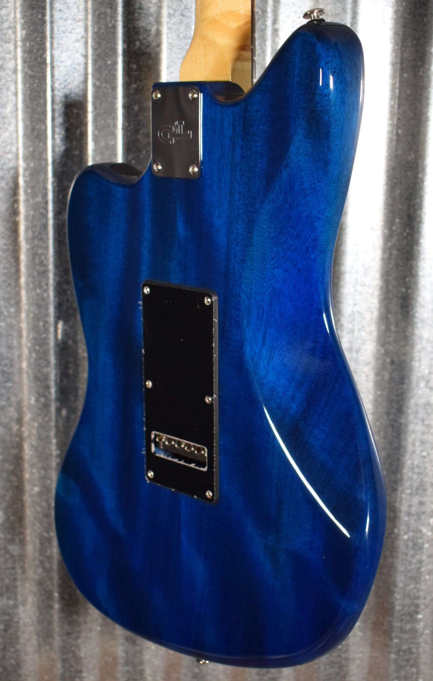 G&L USA CLF Doheny V12 Clear Blue Guitar & Case #6142