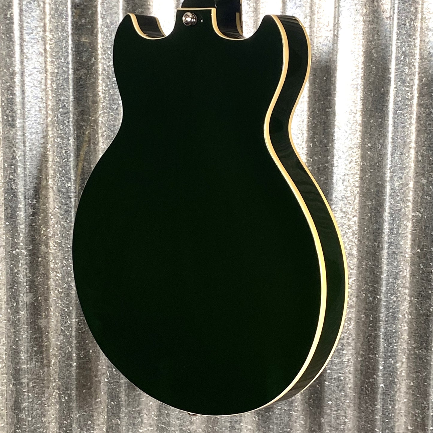 Westcreek 333 Semi Hollow Body 335 Transparent Green Guitar #0412 Used