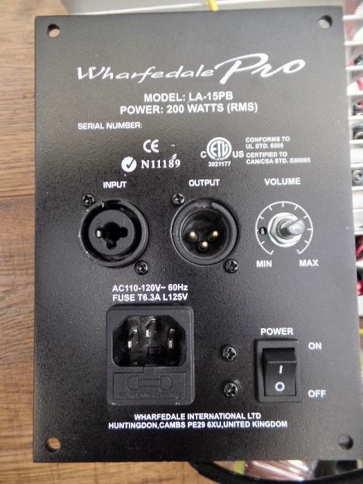 Wharfedale Pro Amplifier Module Assembly w/ Transformer LA-15PB