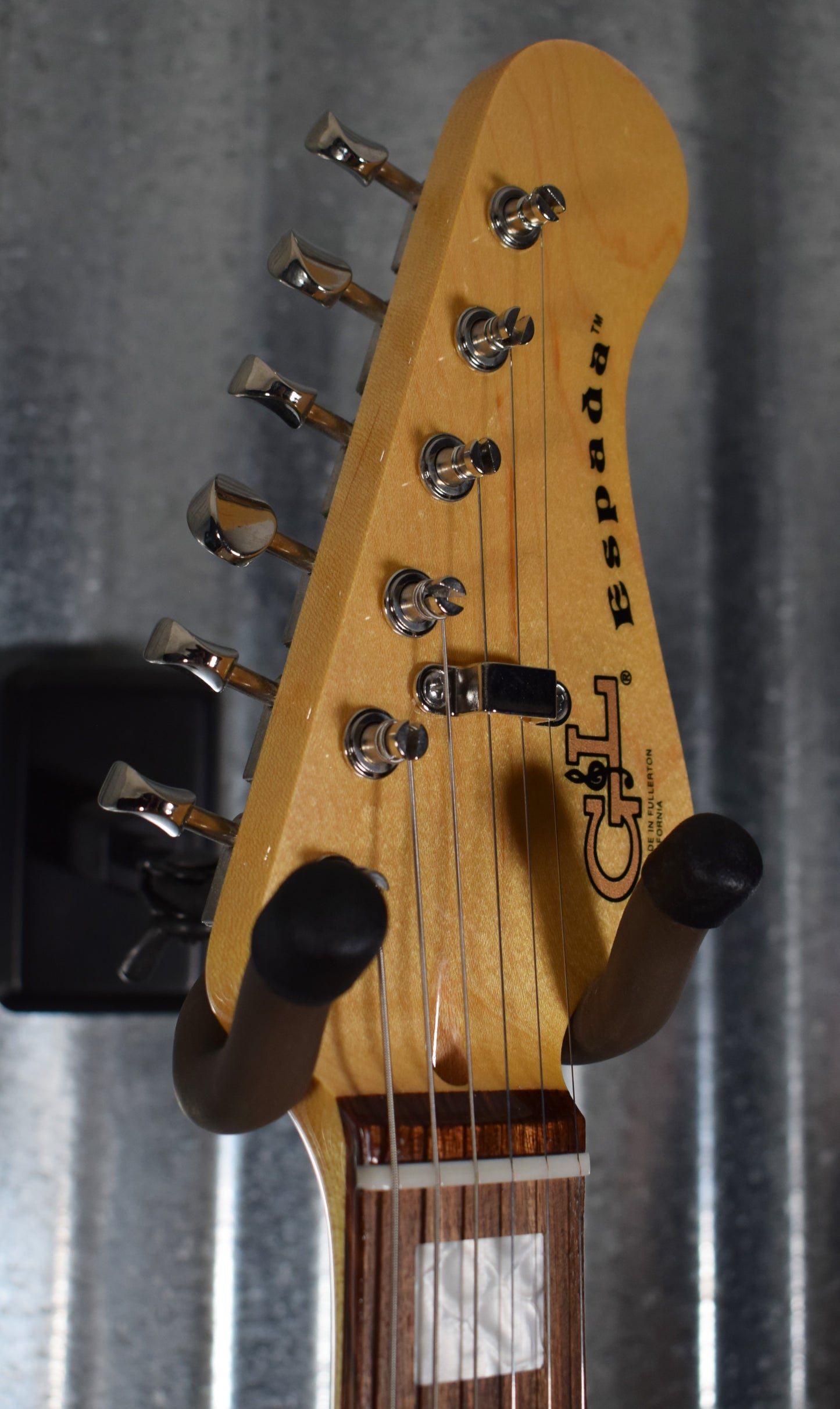 G&L USA CLF Espada Clear Orange Guitar & Case #6181