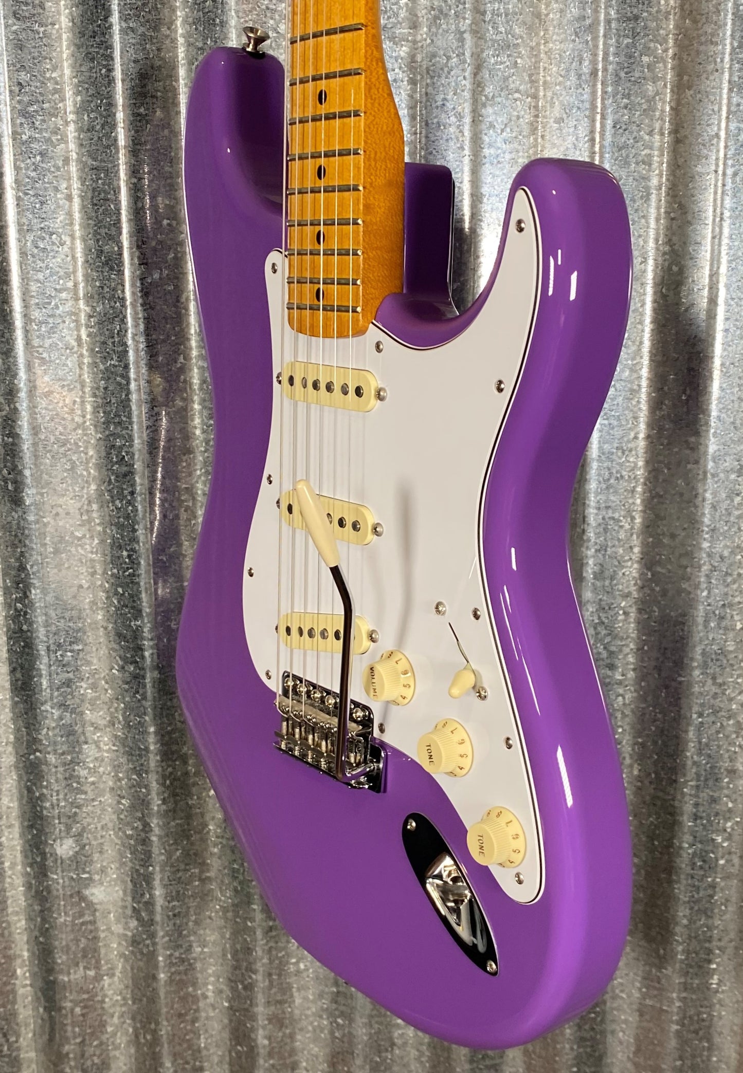 Fender Limited Edition Jimi Hendrix Stratocaster Ultraviolet Guitar & Bag MIM #2413 Used