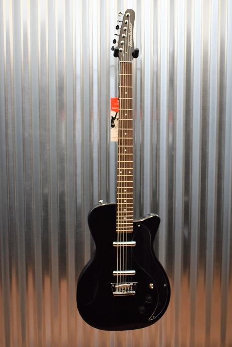 Danelectro 56 Vintage Baritone Semi Hollow Electric Guitar Gloss Black