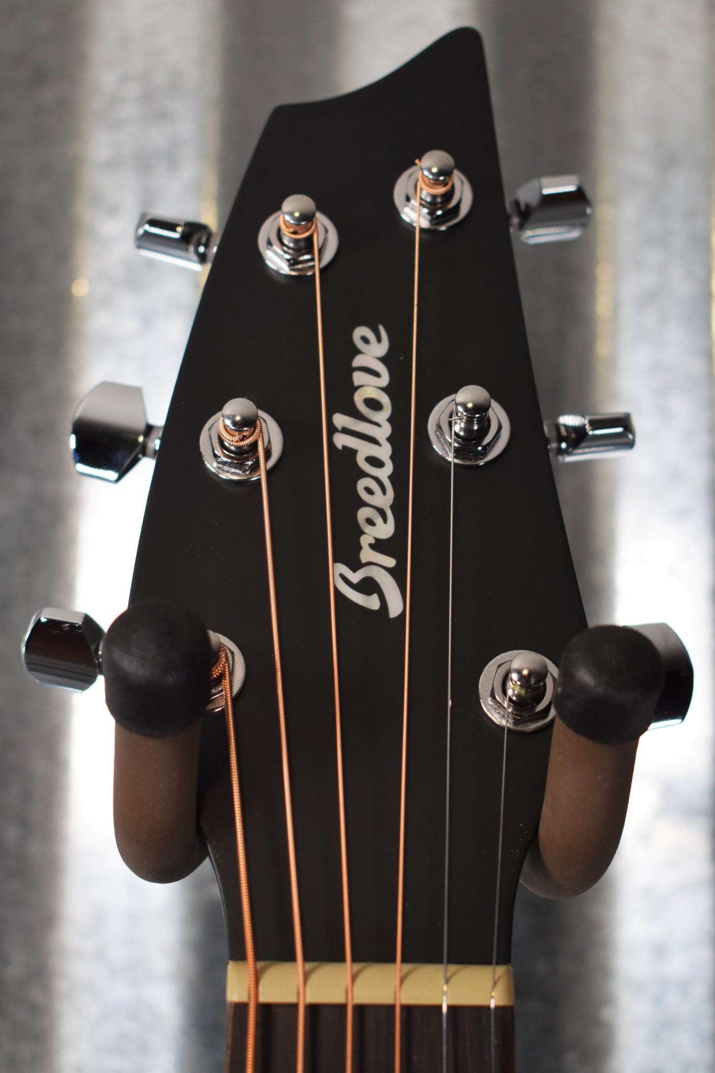 Breedlove Discovery Concert CE Black Widow Mahogany Acoustic Electric Guitar B Stock #3782