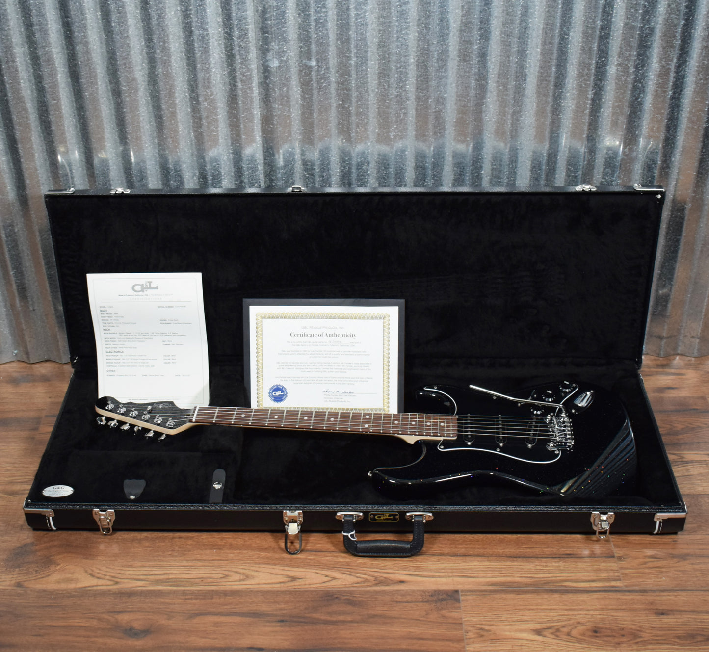 G&L USA Legacy Andromeda Rosewood Satin Neck Guitar & Case #5346