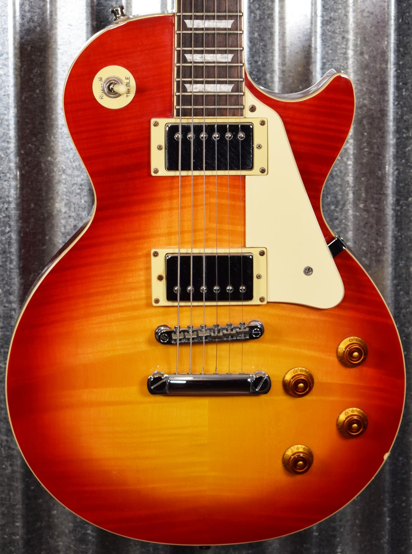 Epiphone Les Paul Standard Cherry Sunburst Guitar & Case #0278 Used