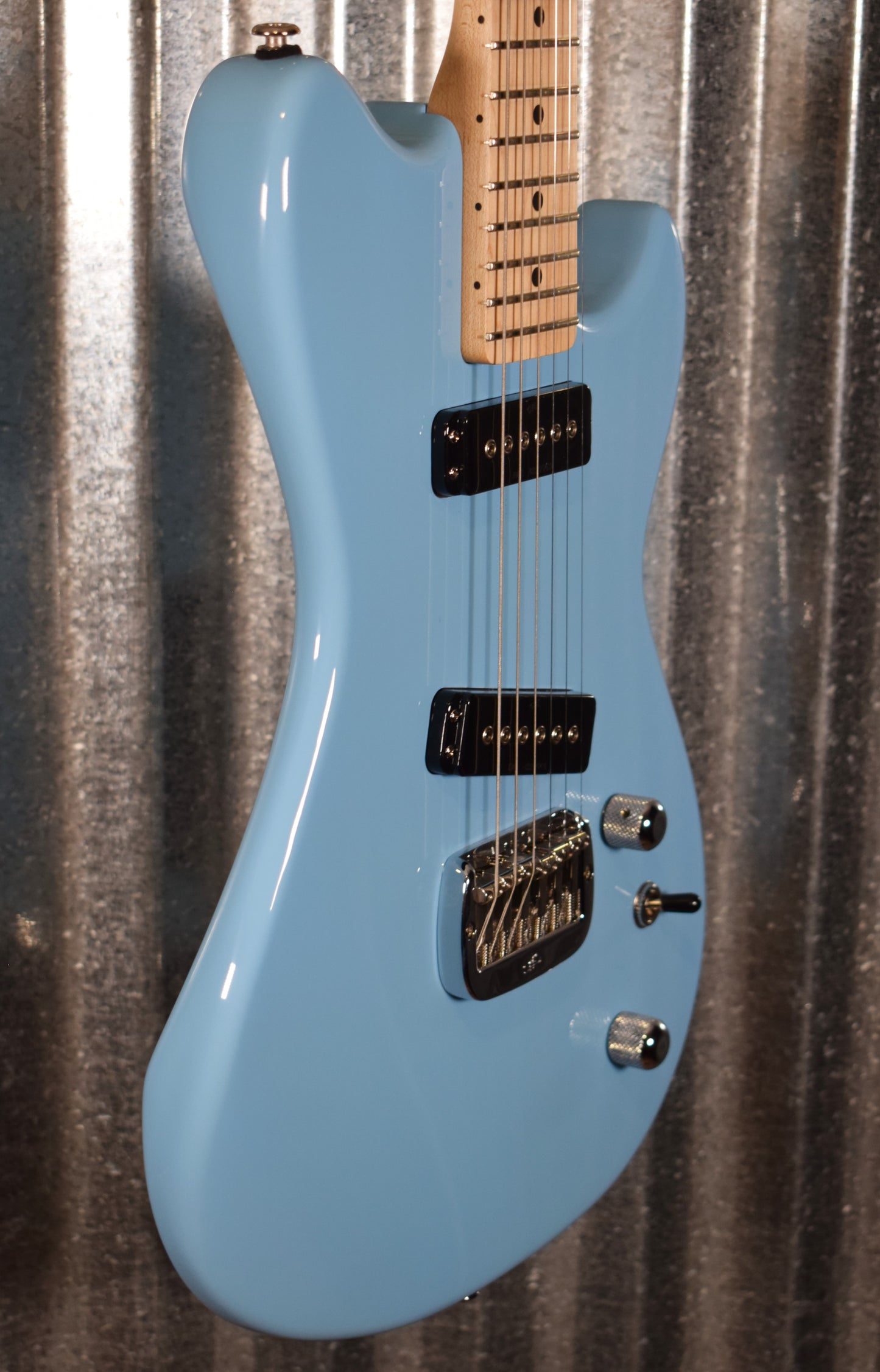 G&L USA SC-2 Himalayan Blue Guitar & Bag SC2 #6006