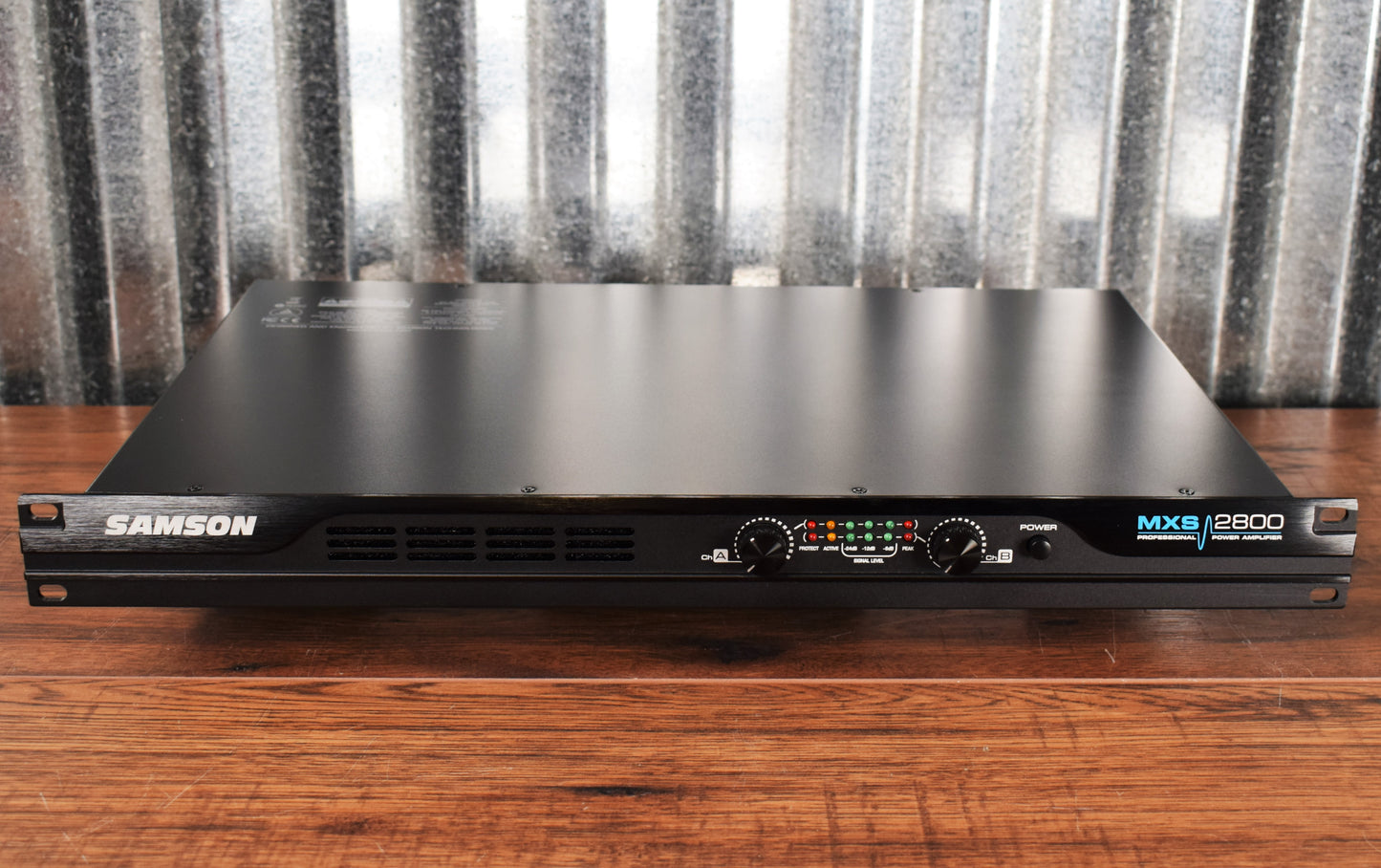 Samson MXS2800 Two Channel Class D 2 x 825 Watts PA Power Amplifier