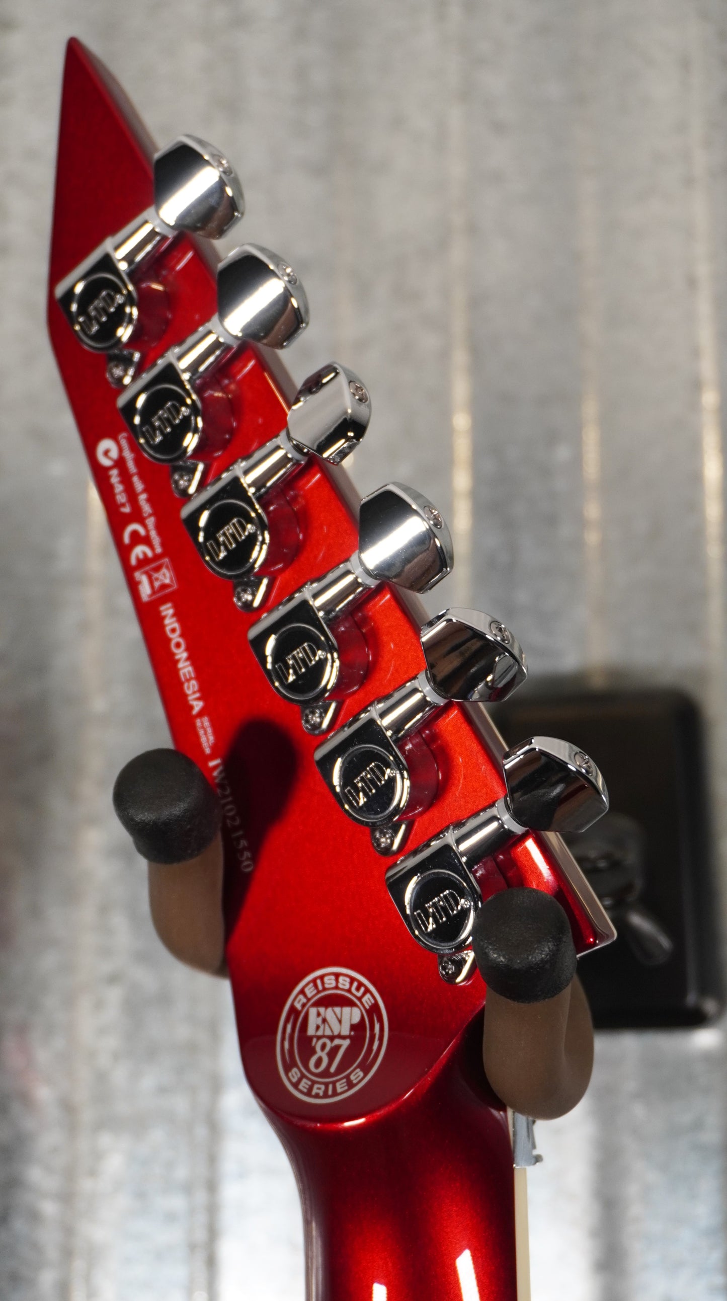 ESP LTD M-1 Custom '87 Candy Apple Red Seymour Duncan Guitar LM1CTM87CAR #1550