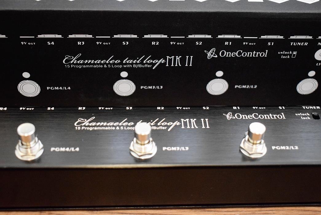 One Control Chamaeleo Tail Loop MKii 15 Programmable 5 Effect Loop