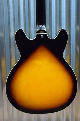 Hagstrom Viking Bass 4 String Tobacco Sunburst Semi Hollow VIKB-TSB #0063