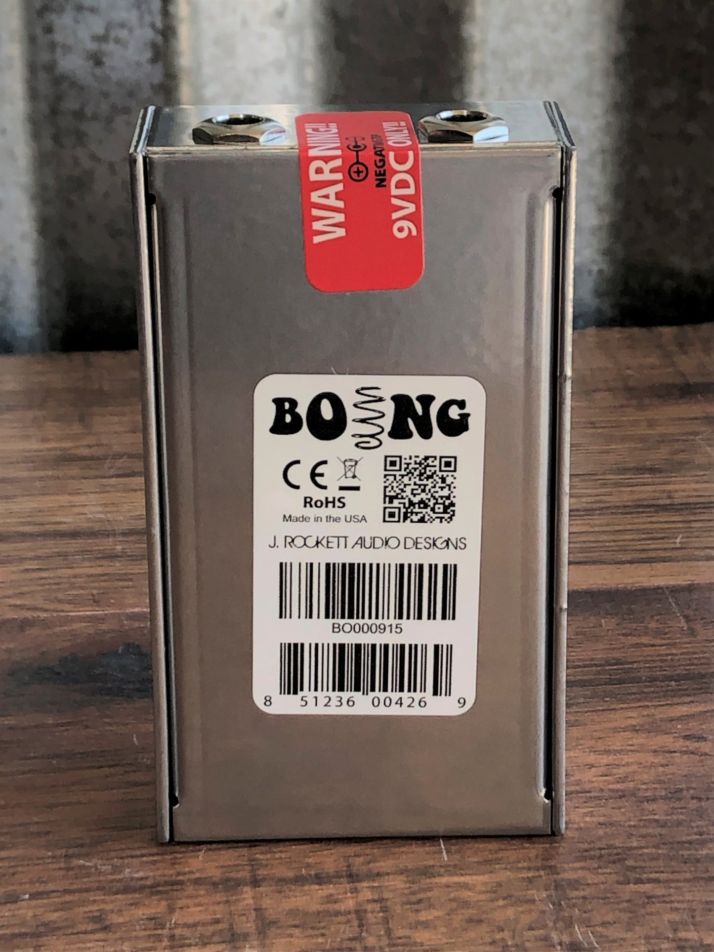 J. Rockett Audio Designs Boing Spring Reverb Guitar Effect Pedal