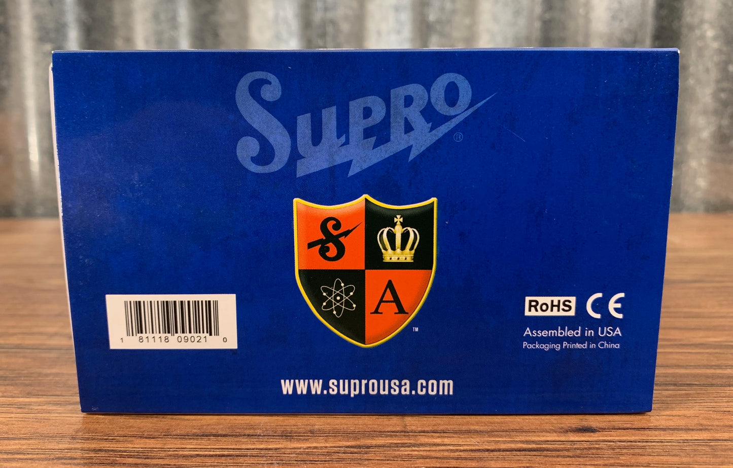 Supro USA 1305 Drive Overdrive Guitar Bass Effect Pedal Demo