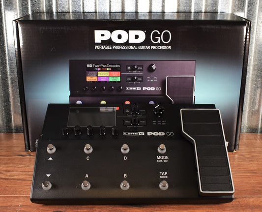 Line 6 Pod Go Multi-Effect Guitar Bass Effect Pedal