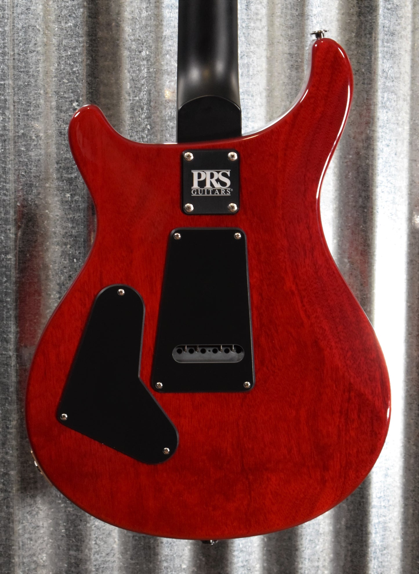 PRS Paul Reed Smith CE 24 Semi Hollow Scarlet Smokewrap Burst Guitar & Bag #4701