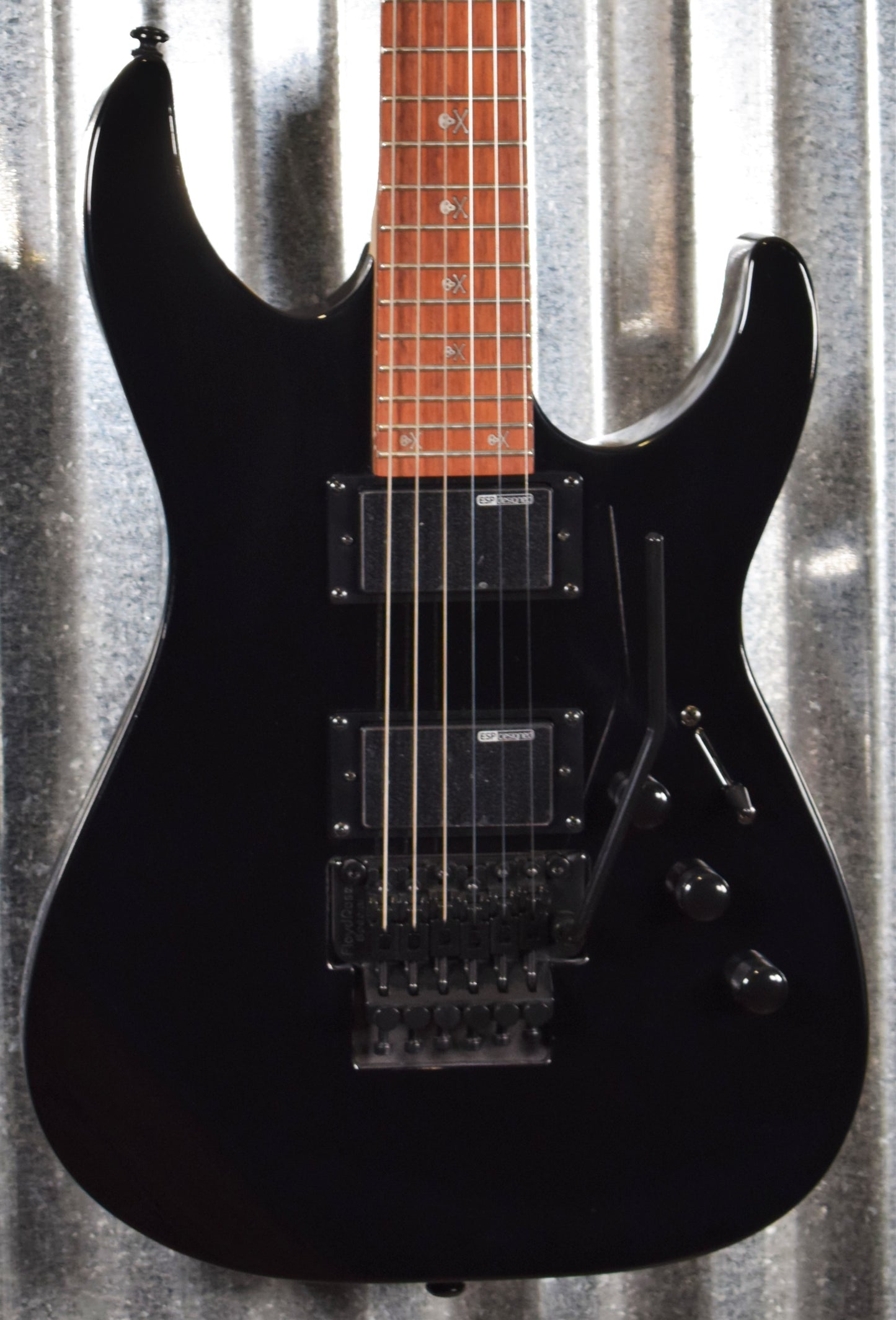 ESP LTD KH-202 Kirk Hammett Signature Gloss Black Guitar KH202 #0422