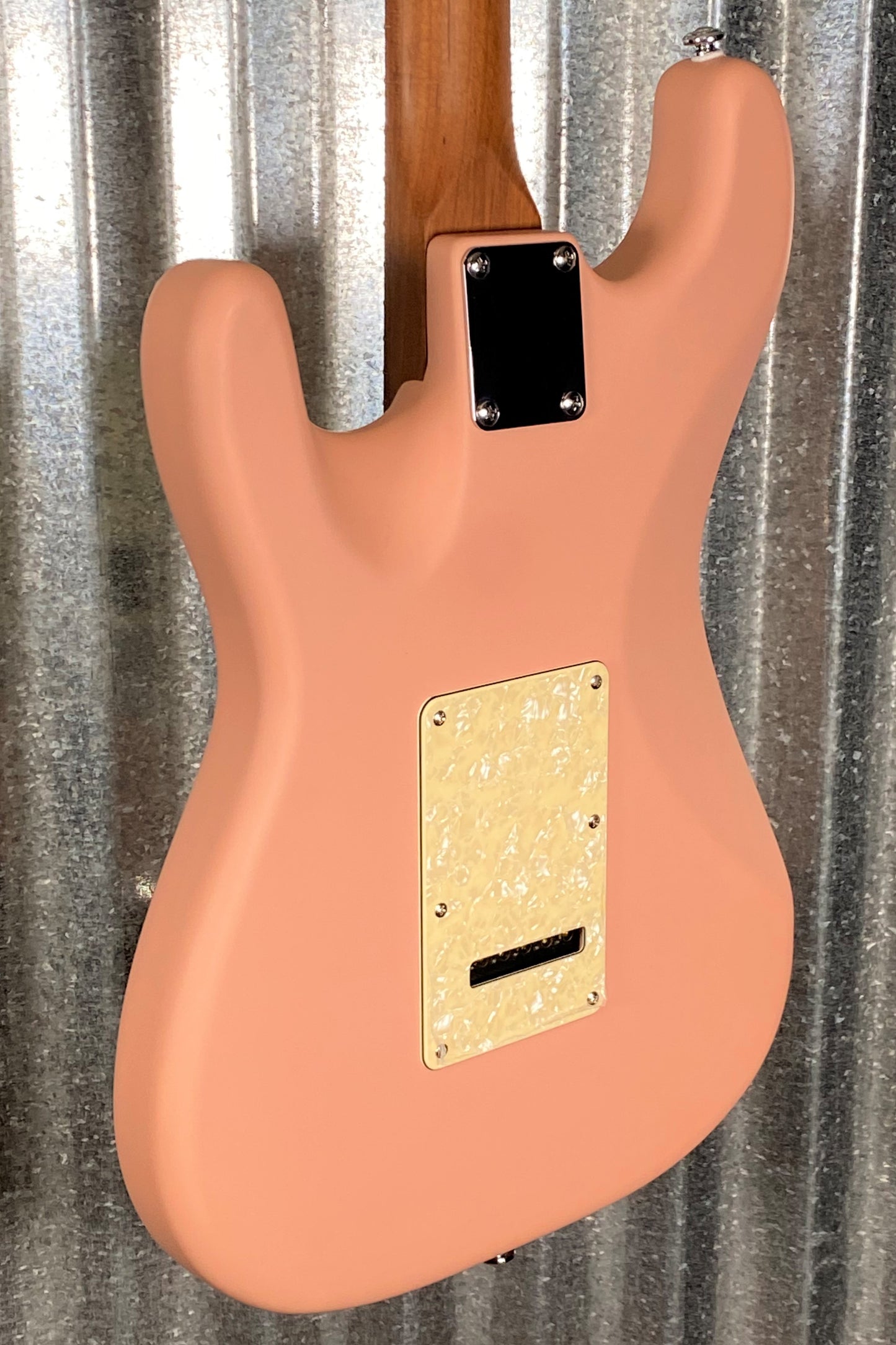 Musi Capricorn Classic HSS Stratocaster Matte Shell Pink Guitar #5029 Used