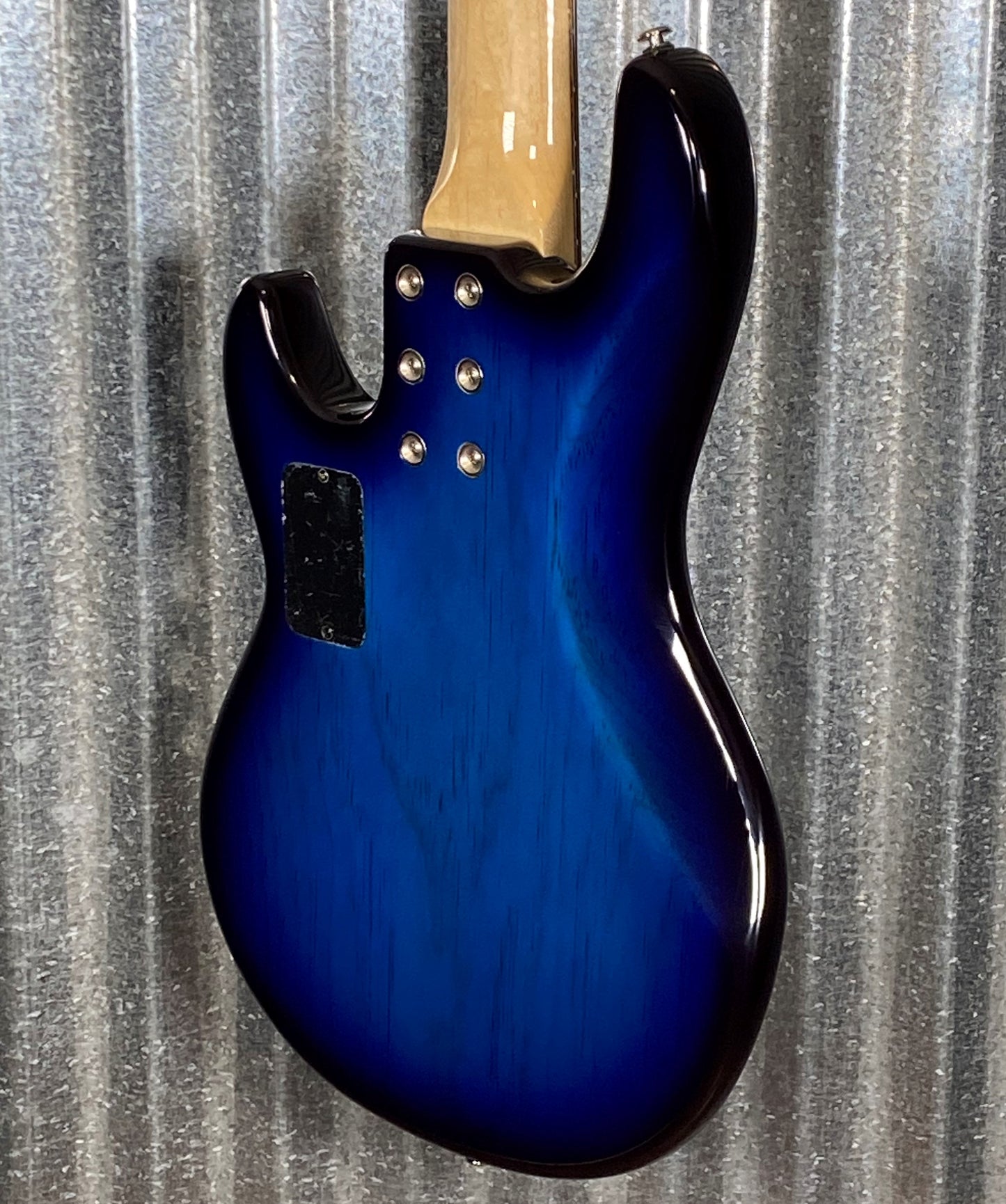 G&L USA CLF L-2500 S750 Blueburst 5 String Bass & Case #0220