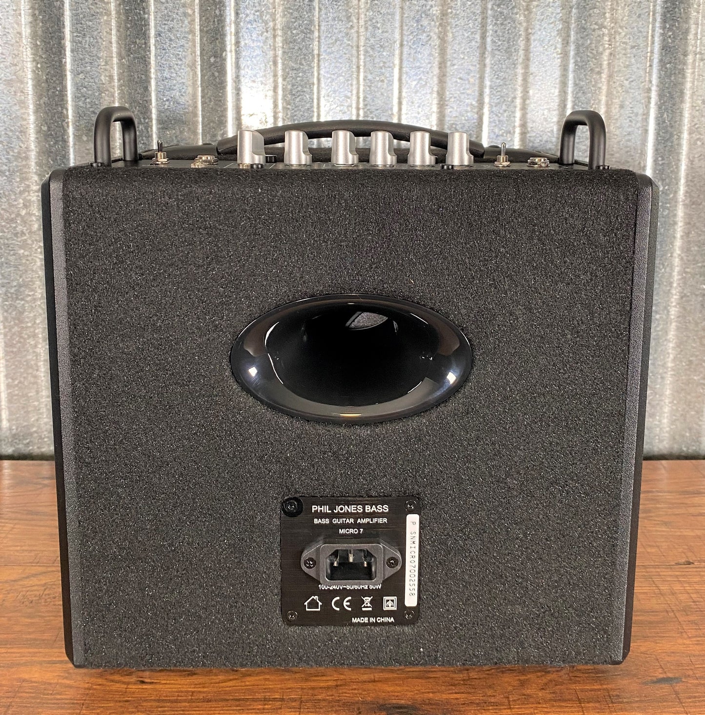 Phil Jones Bass M-7 Micro 7  50 Watt 1x7" + 3" Tweeter Bass Amplifier Combo Black
