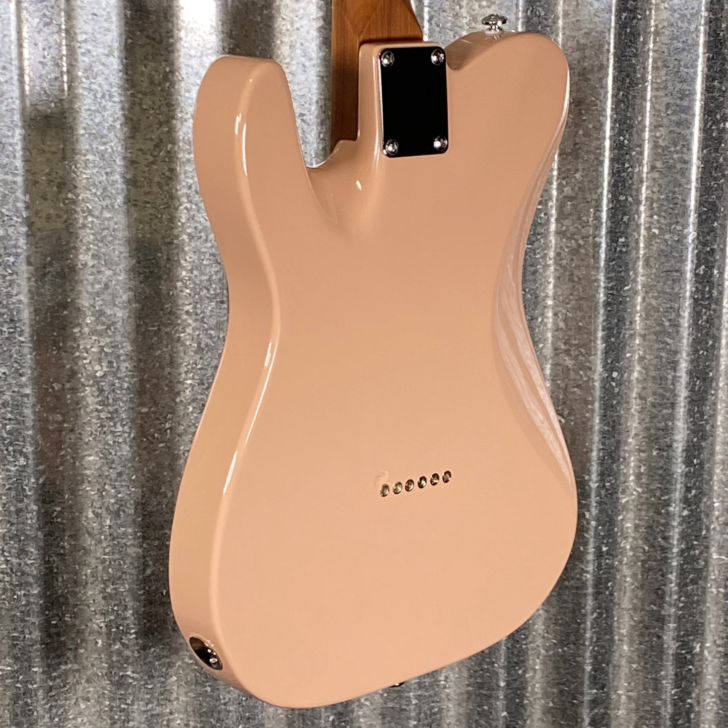 Musi Virgo Classic Telecaster Shell Pink Guitar #0173 Used
