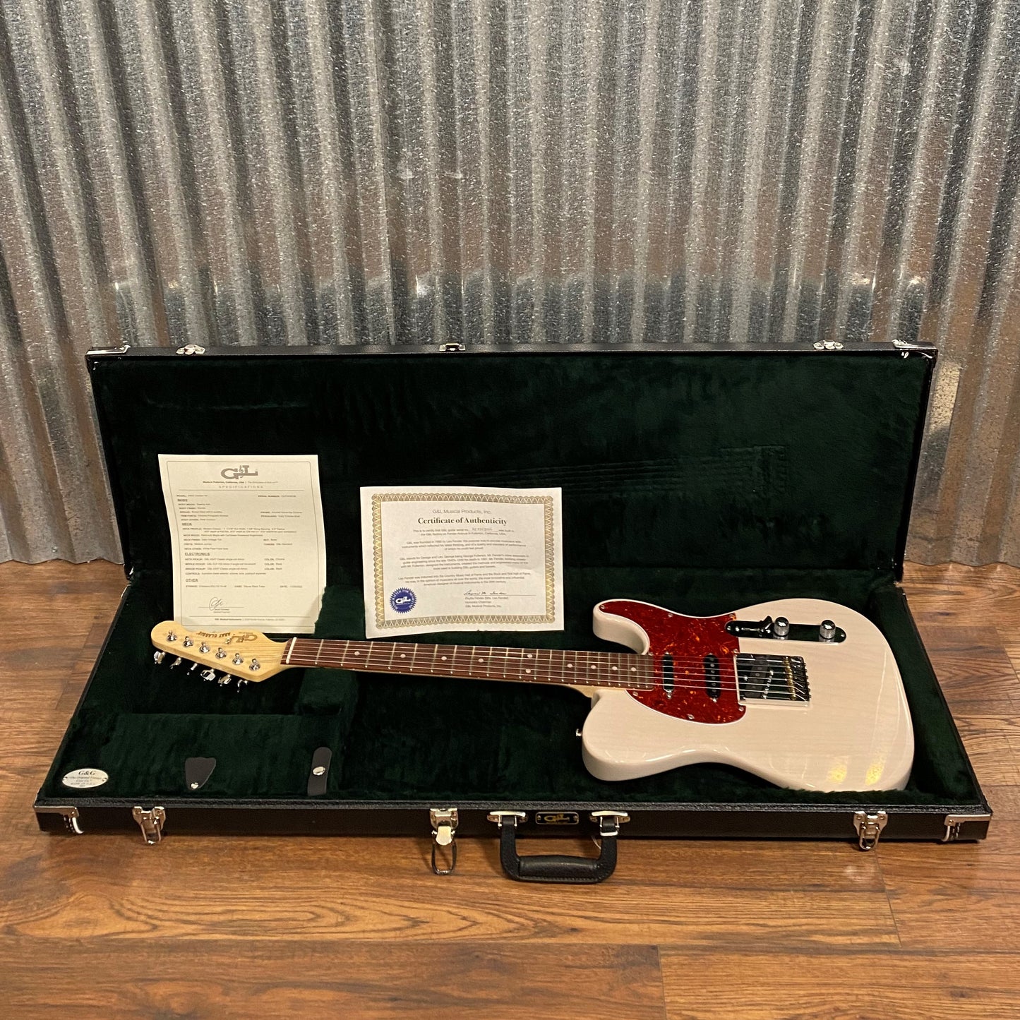 G&L USA ASAT Classic 'S' Alnico Blonde Guitar & Case #8206