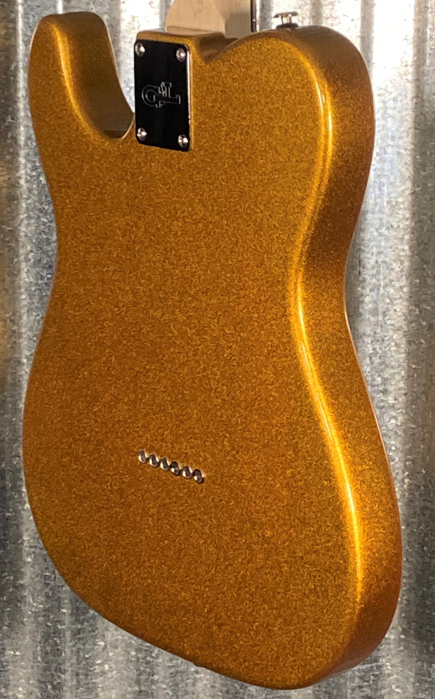 G&L USA ASAT Classic Pharaoh Gold Guitar & Case #5161