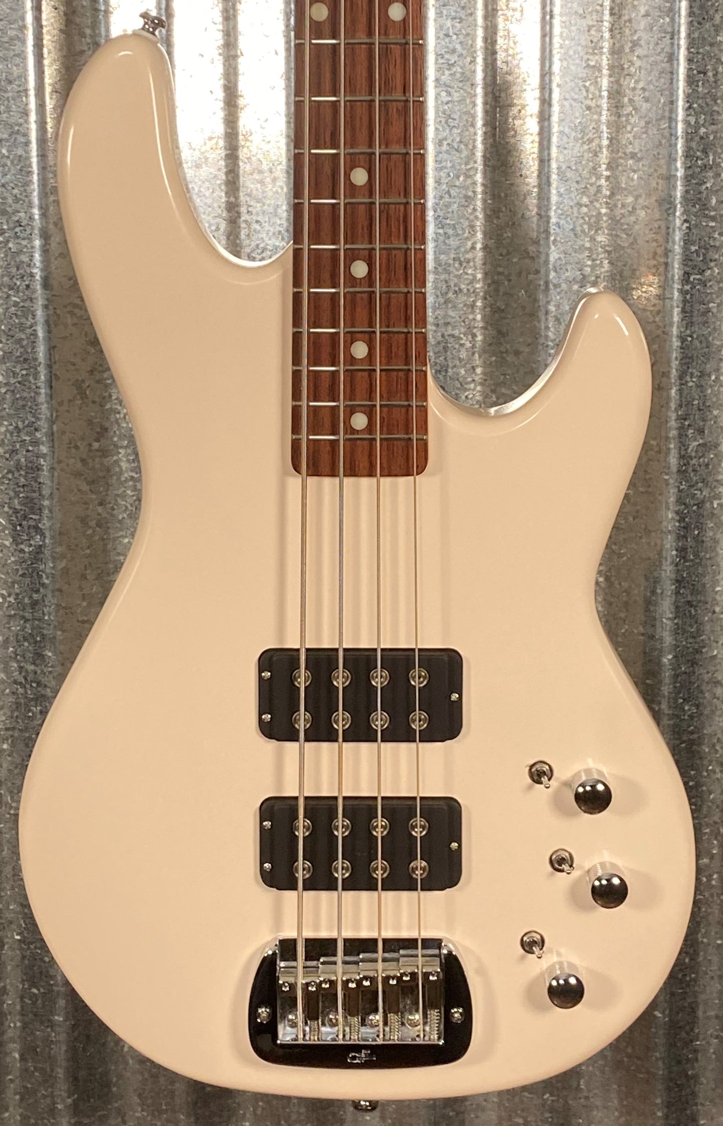 G&L Tribute L-2000 4 String Bass Olympic White Blem #6721